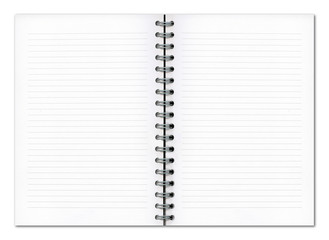 Blank planner book