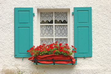 Fototapeta na wymiar dekoratives Fenster