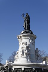 Obraz premium Statue de la République à Paris