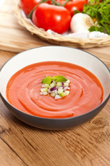Gazpacho. Cold Tomato Soup