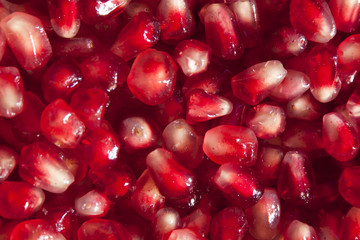 Зерна граната. Фон