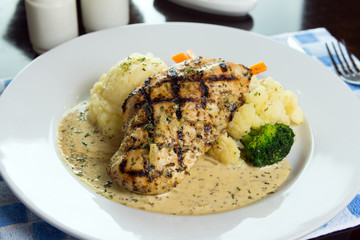 Grilled chicken breast