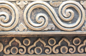 Art Pattern of Brass.