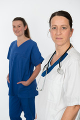 two nurses