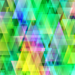 Obraz premium Abstract bright triangle background