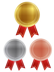 メダル　フレーム　リボン