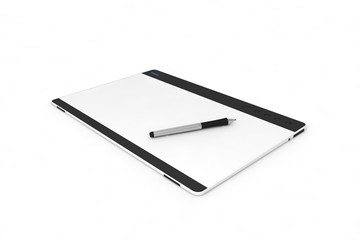 Grafiktablett mit Stift