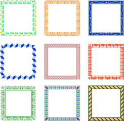 Frames pattern (set17)