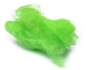 Fototapeta premium Green cotton candy