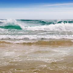 sea and blue sky