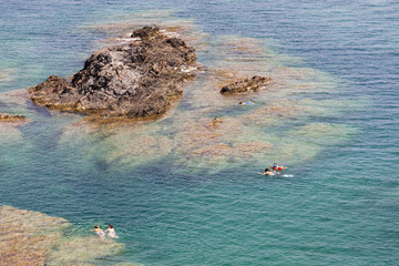 snorkeling at Cap de Peyrefite, Languedoc-Roussillon, France