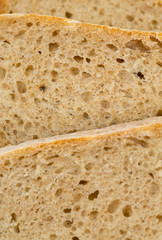 sliced fresh bread