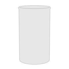 cartoon image of drink glass