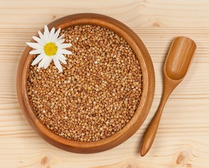 Raw buckwheat