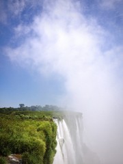 Cloud from Devil's throat, Iguazu falls