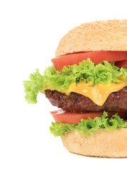Big cheeseburger.