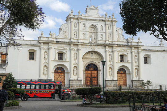 The cathedral of Antigua