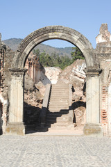 Ruins of the Recoleccion church at Antigua