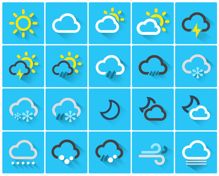 Icones Météo