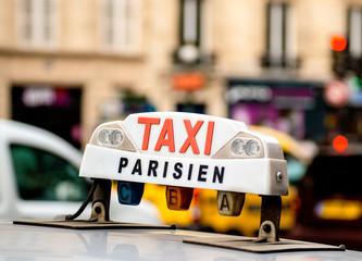 Taxi in Paris