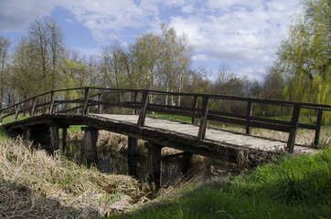 Fototapeta na wymiar bridge in Lukavec