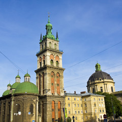 Obraz premium Lvov, Assumption church