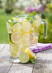 Homemade lemonade