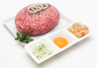 Zutaten für Frikadellen