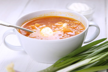 fresh borsch
