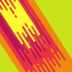 Abstract colorful curve background design.