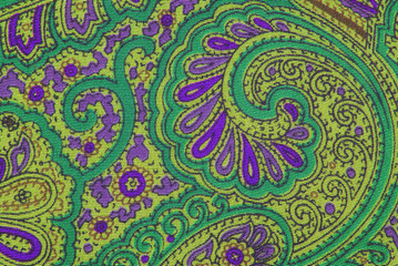 floral arnomental fabric texture