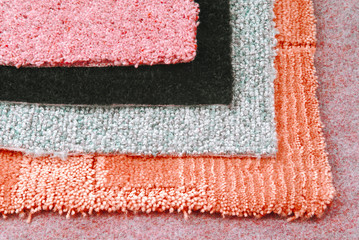 carpet selection choice sample for interior