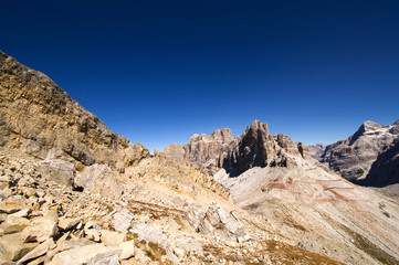 Tofana Di Dentro und Fanesgruppe - Dolomiten