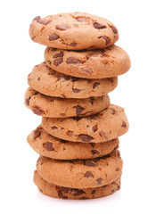 Chocolate homemade pastry cookies