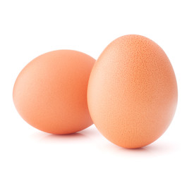 Egg isolated on white background cutout
