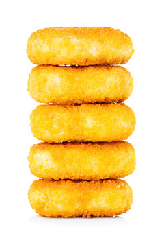chicken nuggets isolated