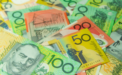 Obraz na płótnie Canvas Australian Currency