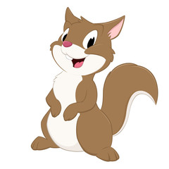Cartoon Squirrel