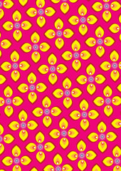 Flower pattern background