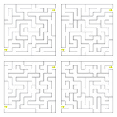 Vector maze