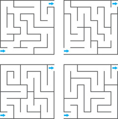 Vector maze