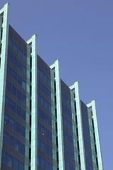 Fototapeta premium Hochhaus in Frankfurt