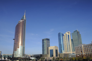 Naklejka premium Astana. General view of downtown