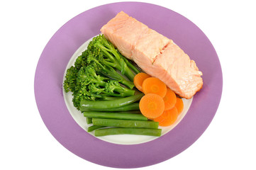 Salmon with Vegetables