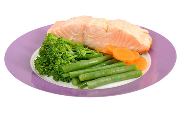 Salmon with Vegetables