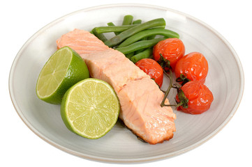 Salmon with Vegetables