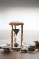 砂時計とお金