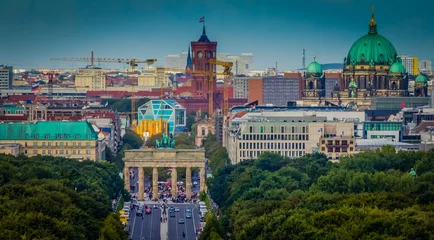 Foto op Canvas Berlin - city view © daskleineatelier