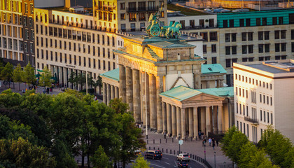 Naklejka premium Berlin - Brandenburger Tor