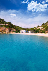 Javea La Granadella beach in Xabia Alicante Spain